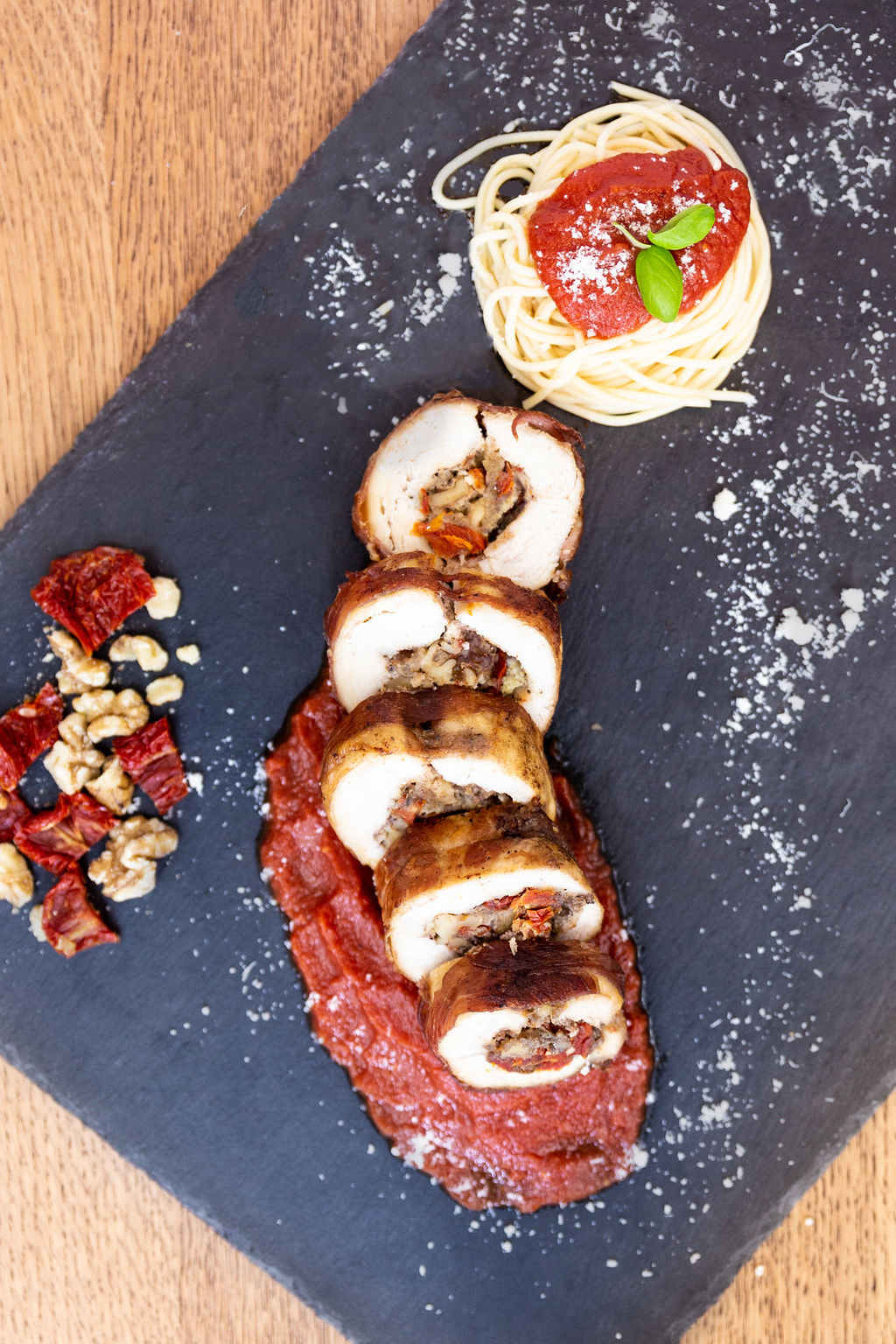 Poitrine de Poulet Farcie à la Ricotta et Tomate Séchée